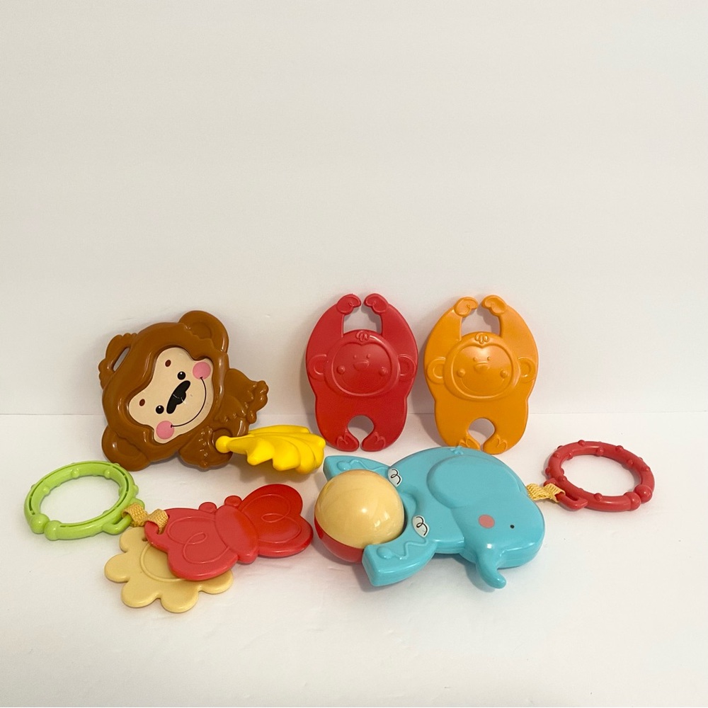 Fisher Price Baby Exersaucer Bouncer Baby Toy Replacement Attachment Toys Lot